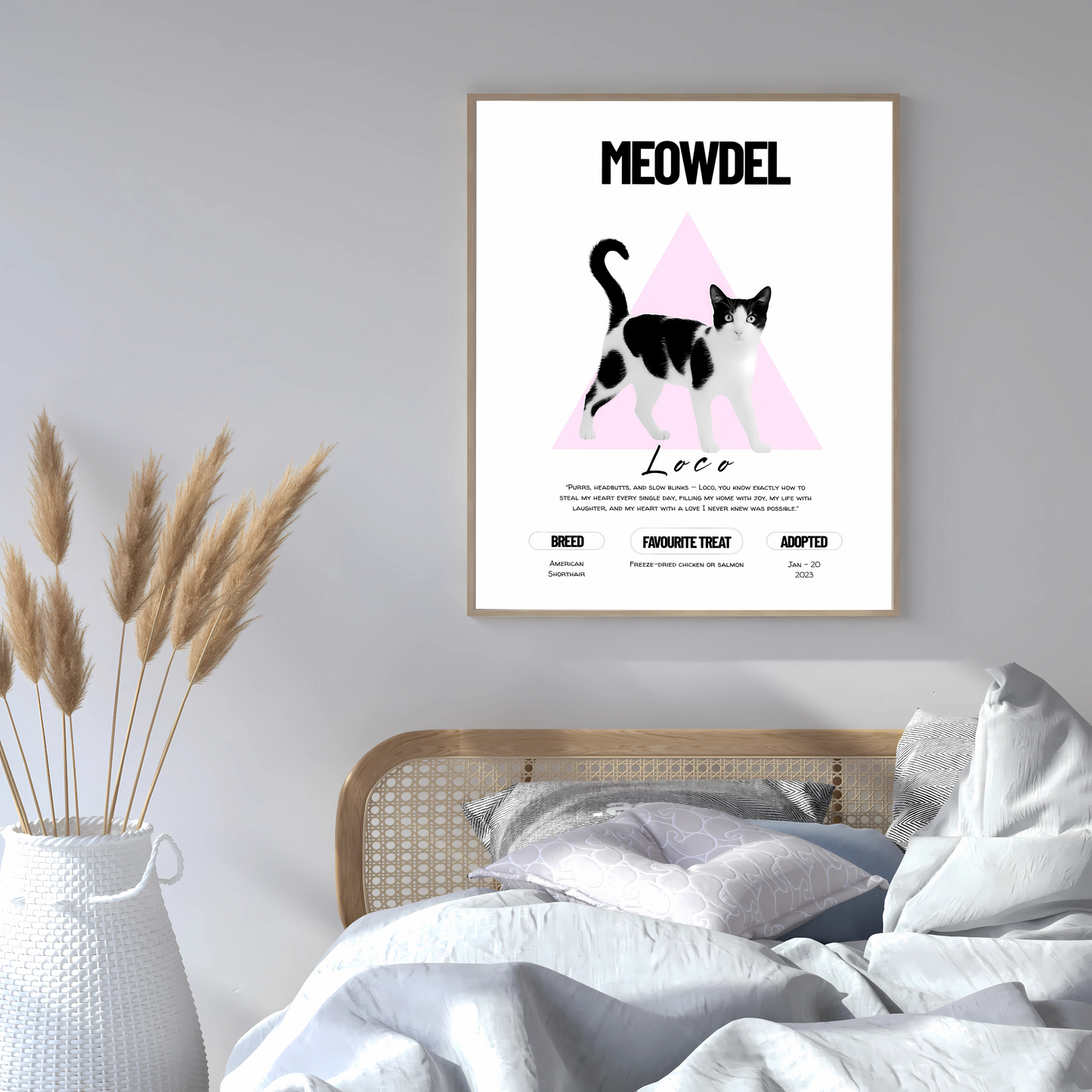 Custom Pet Minimalist Poster