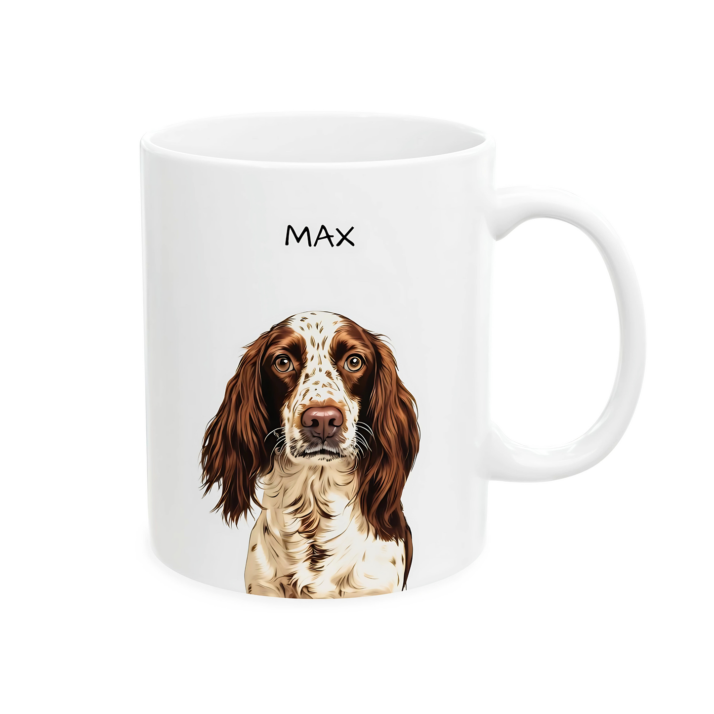 Personalized Pet Lover Ceramic Mug - Perfect for Pet Portraits - 11 & 15 Oz Options