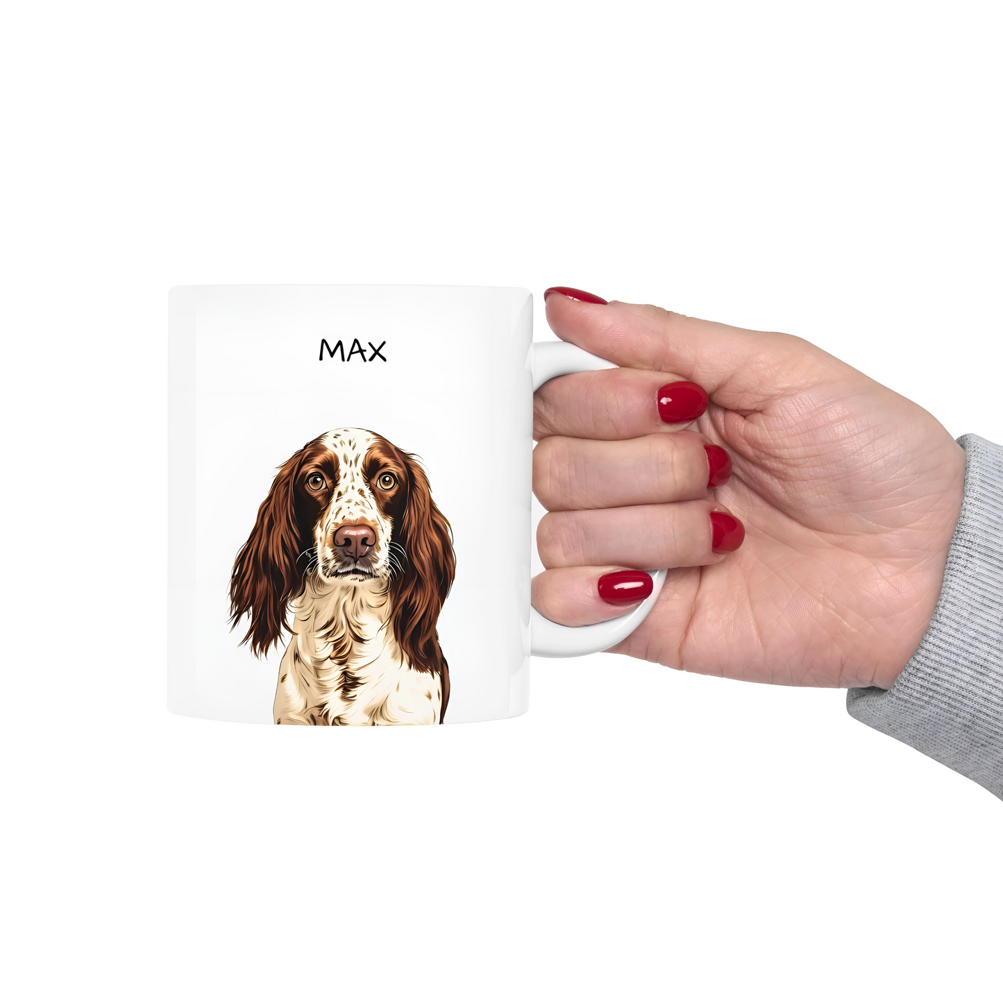 Personalized Pet Lover Ceramic Mug - Perfect for Pet Portraits - 11 & 15 Oz Options