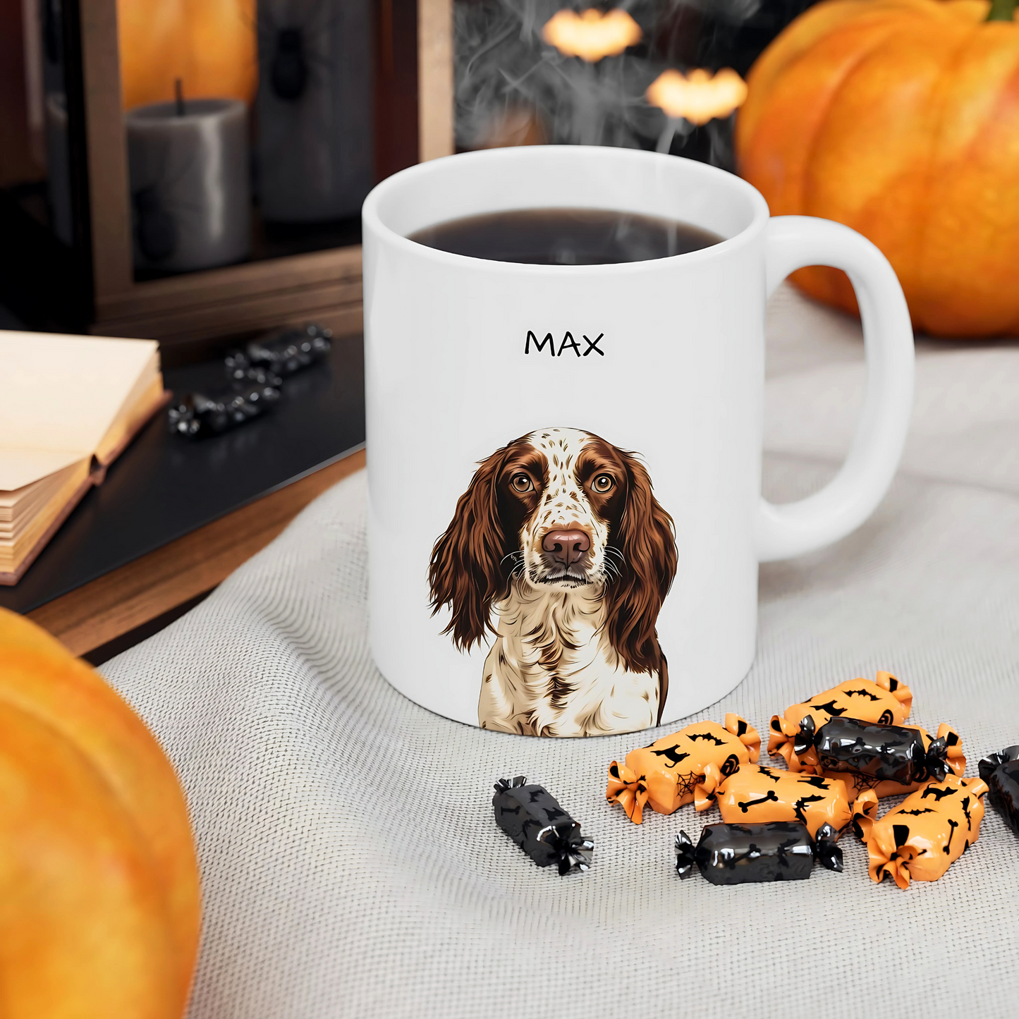Personalized Pet Lover Ceramic Mug - Perfect for Pet Portraits - 11 & 15 Oz Options