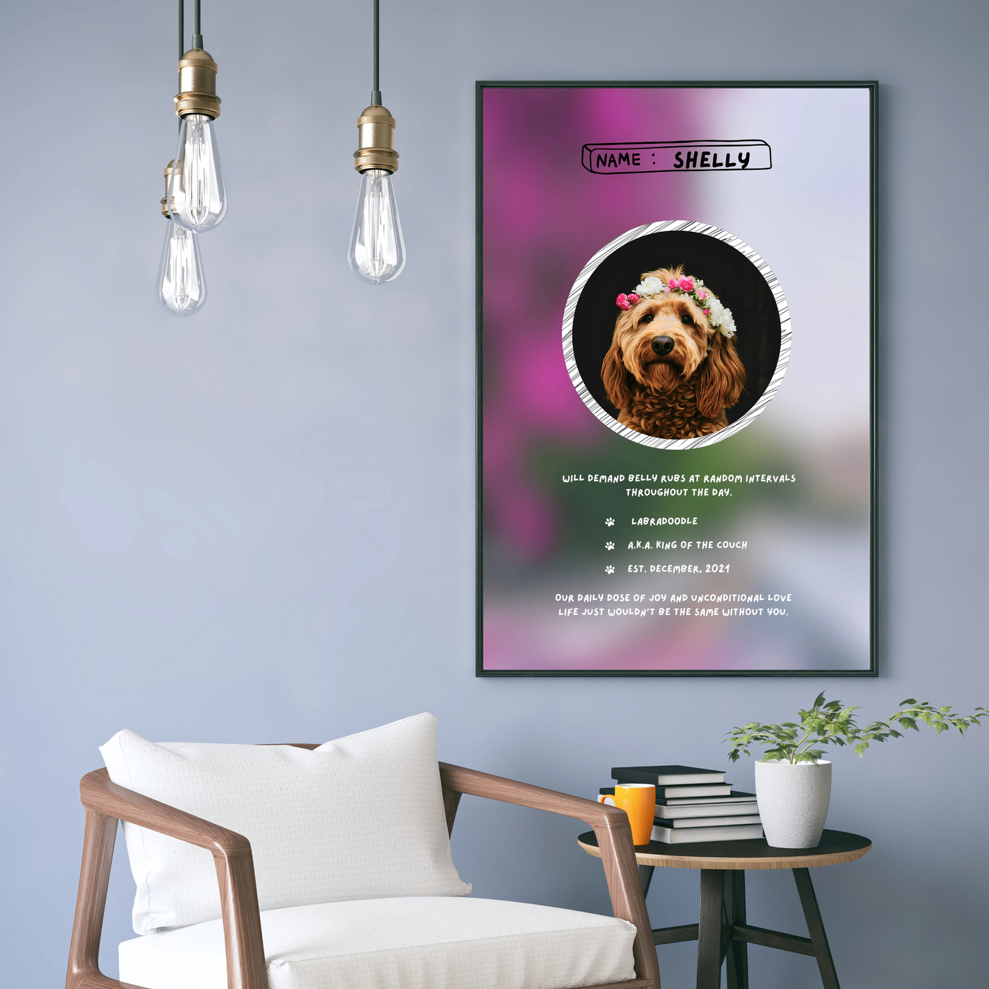 Custom Pet Tribute Poster