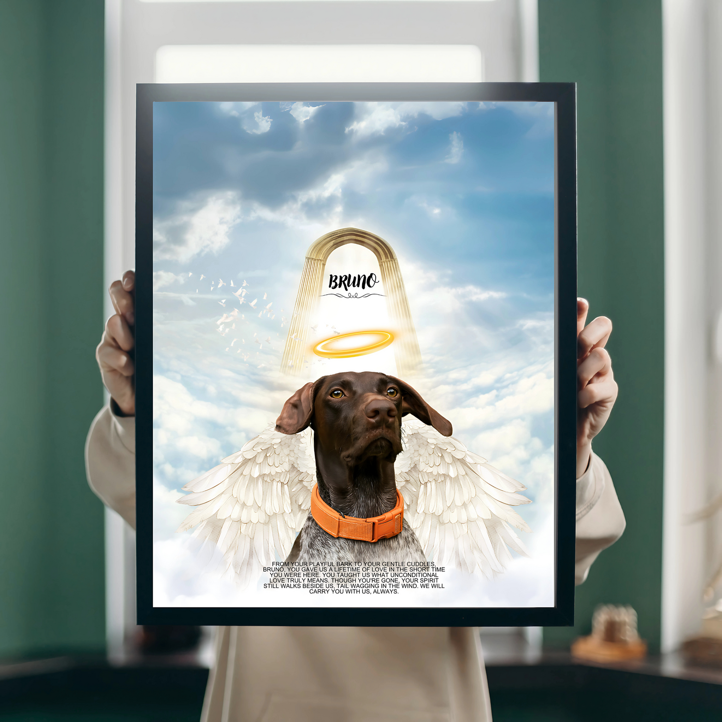 Custom Pet Memorial Poster