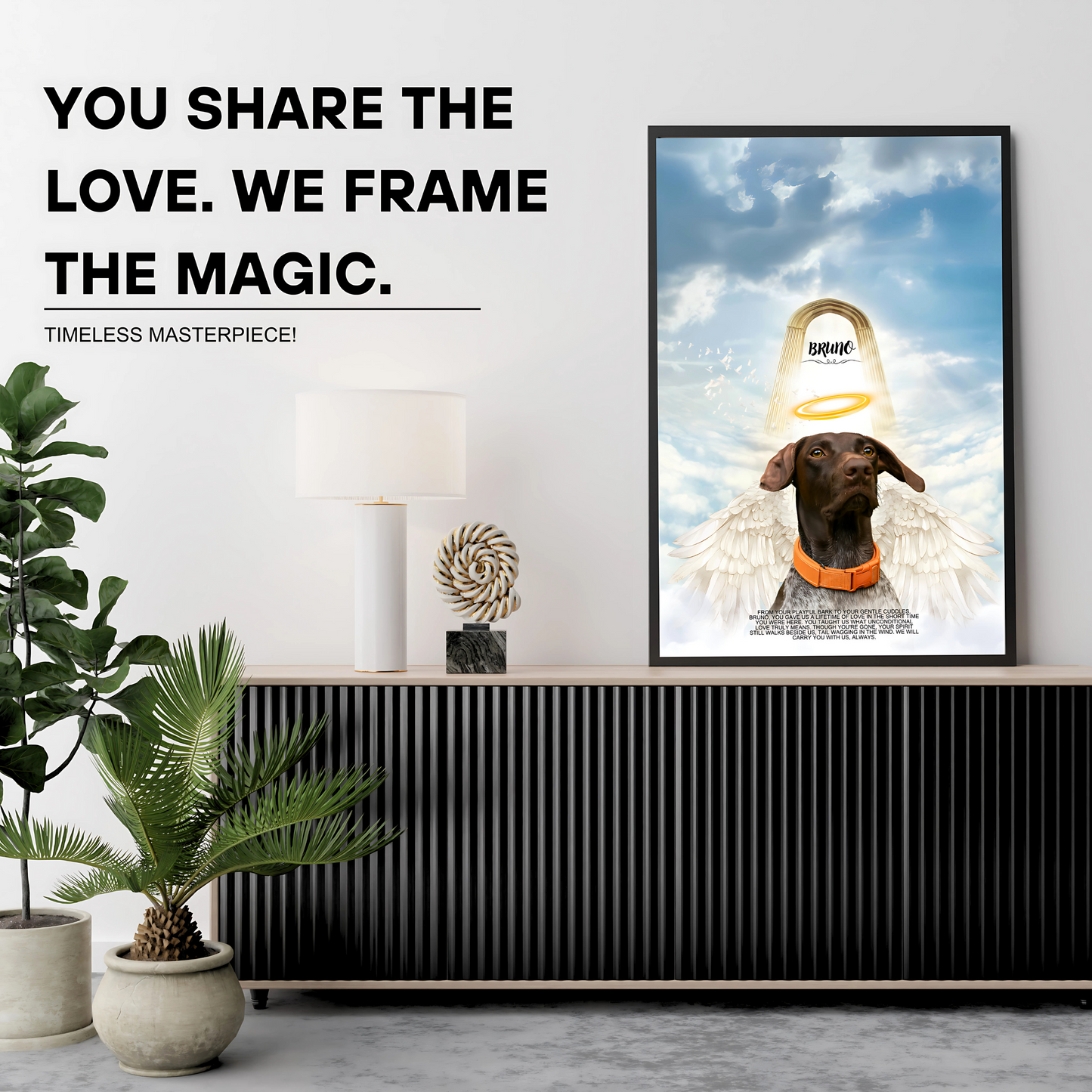 Custom Pet Memorial Poster