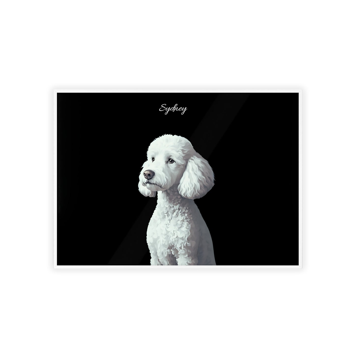 Custom Water Paint Pet Poster