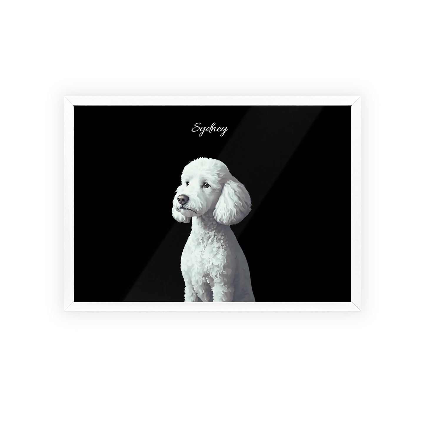 Custom Water Paint Pet Poster