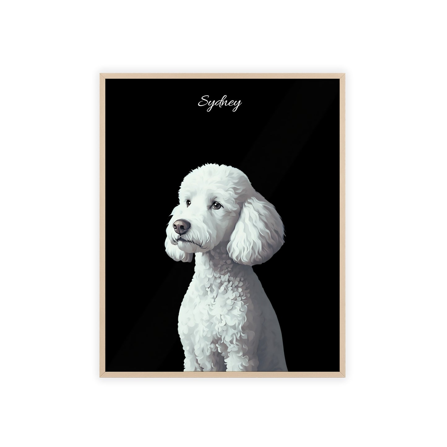 Custom Water Paint Pet Poster