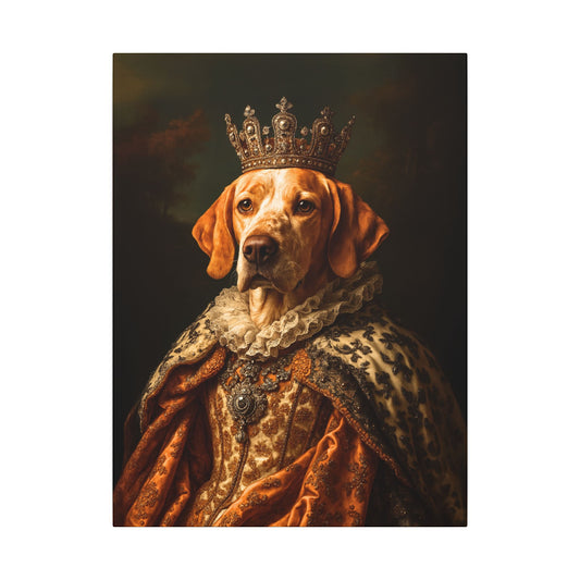 Custom Royal Pet Canvas Art - Male