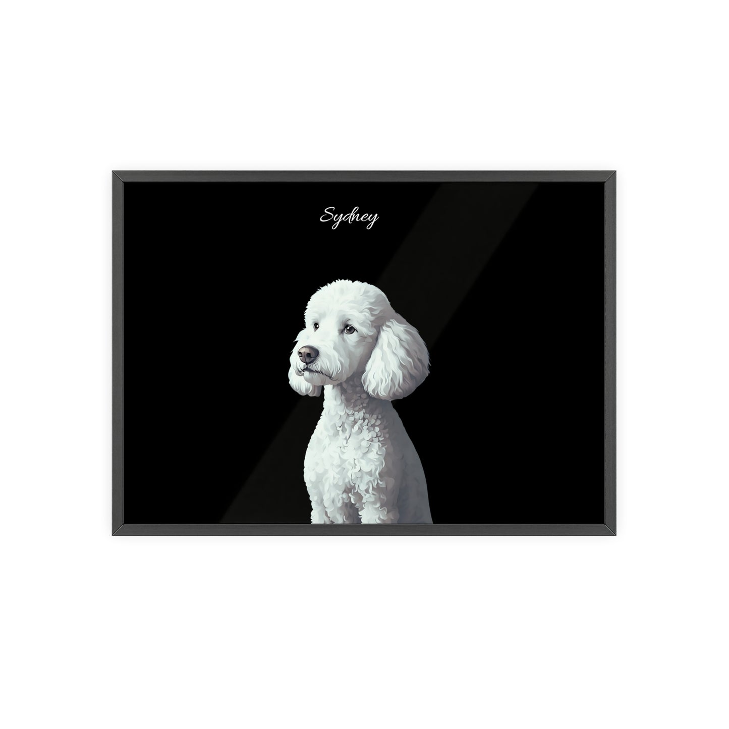 Custom Water Paint Pet Poster
