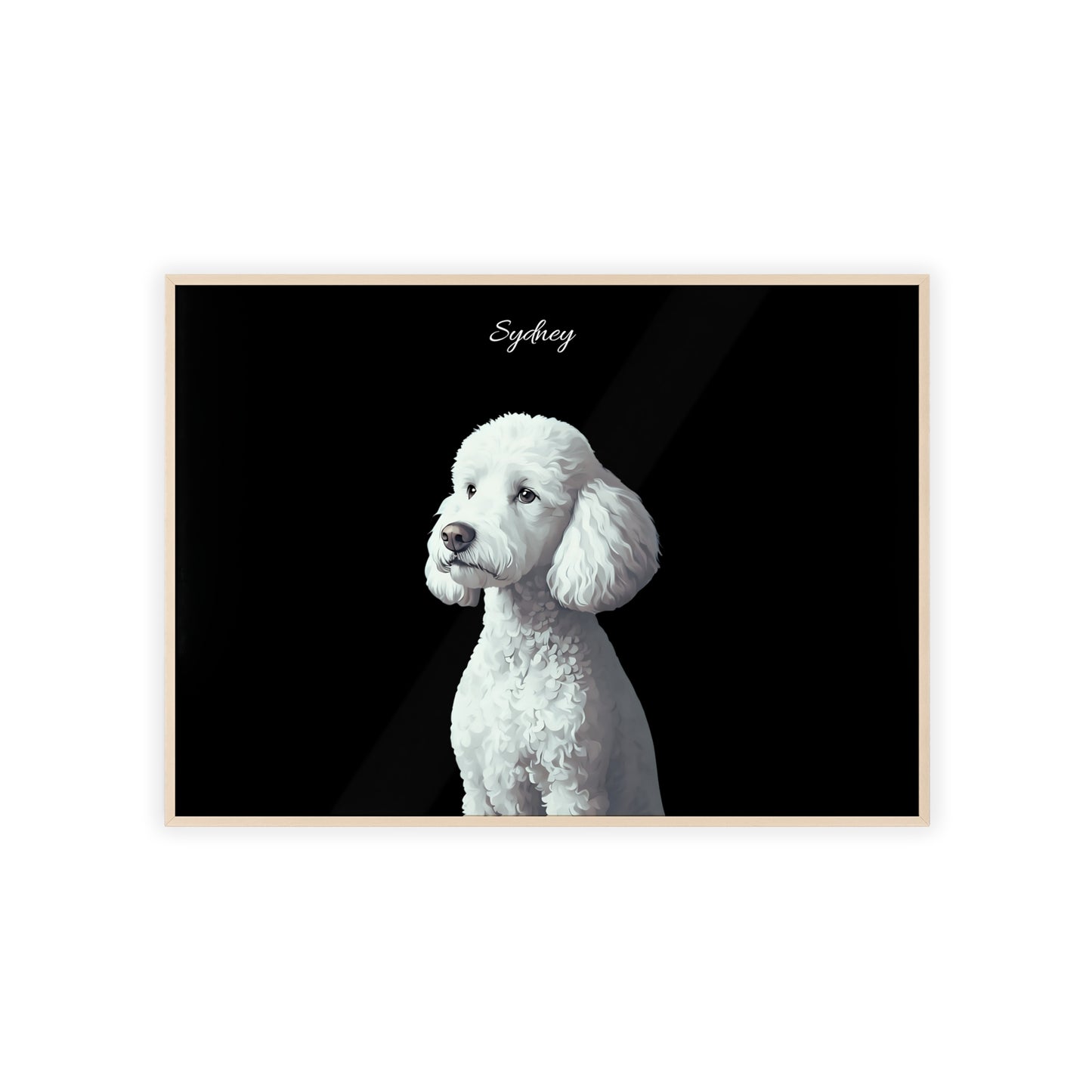Custom Water Paint Pet Poster