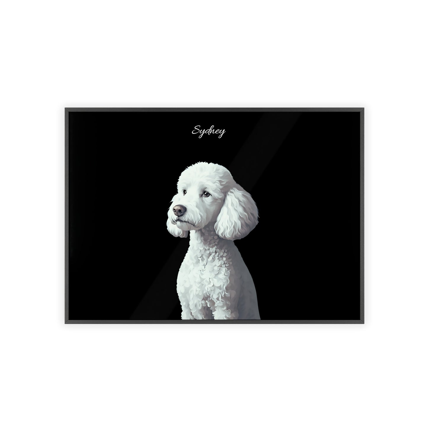 Custom Water Paint Pet Poster