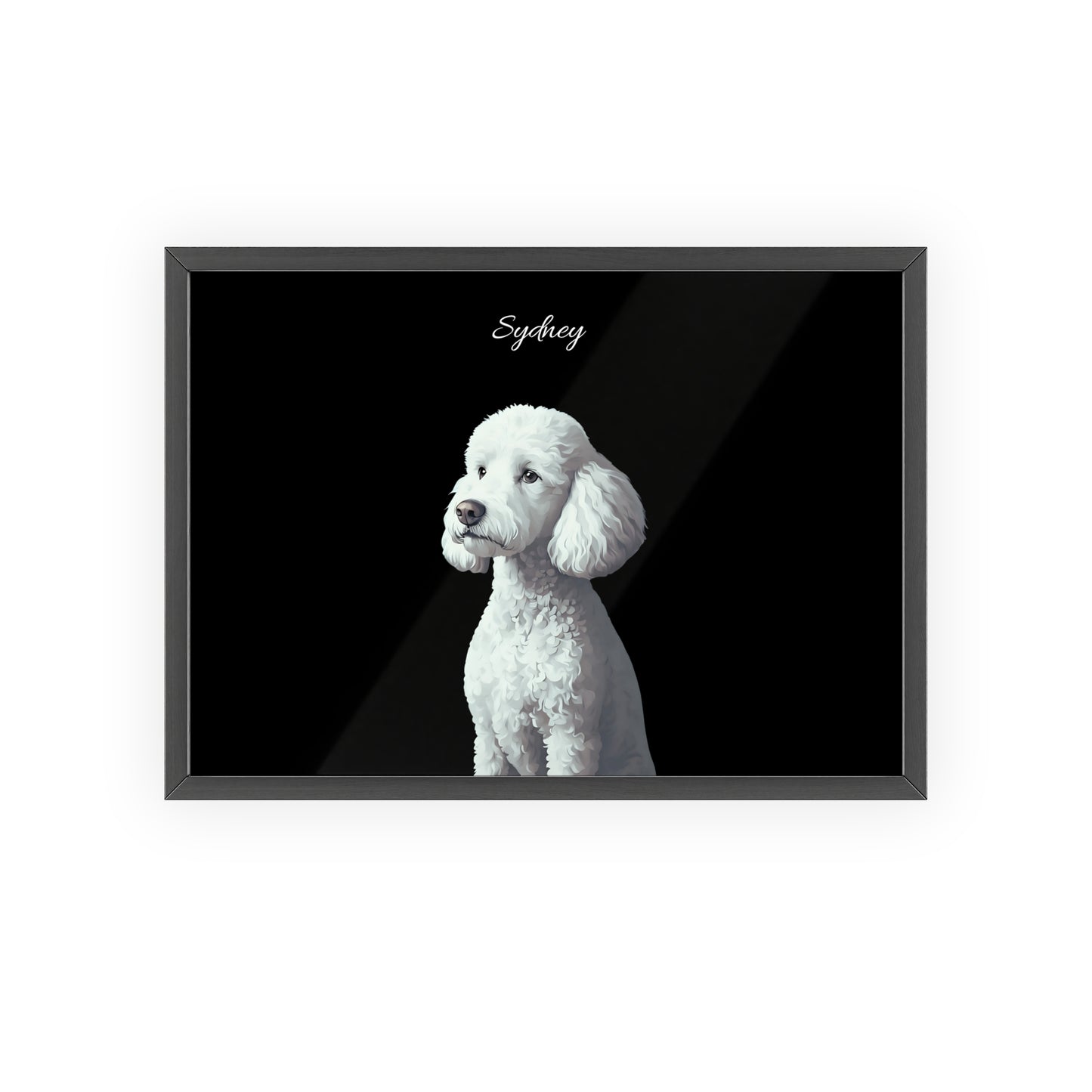 Custom Water Paint Pet Poster