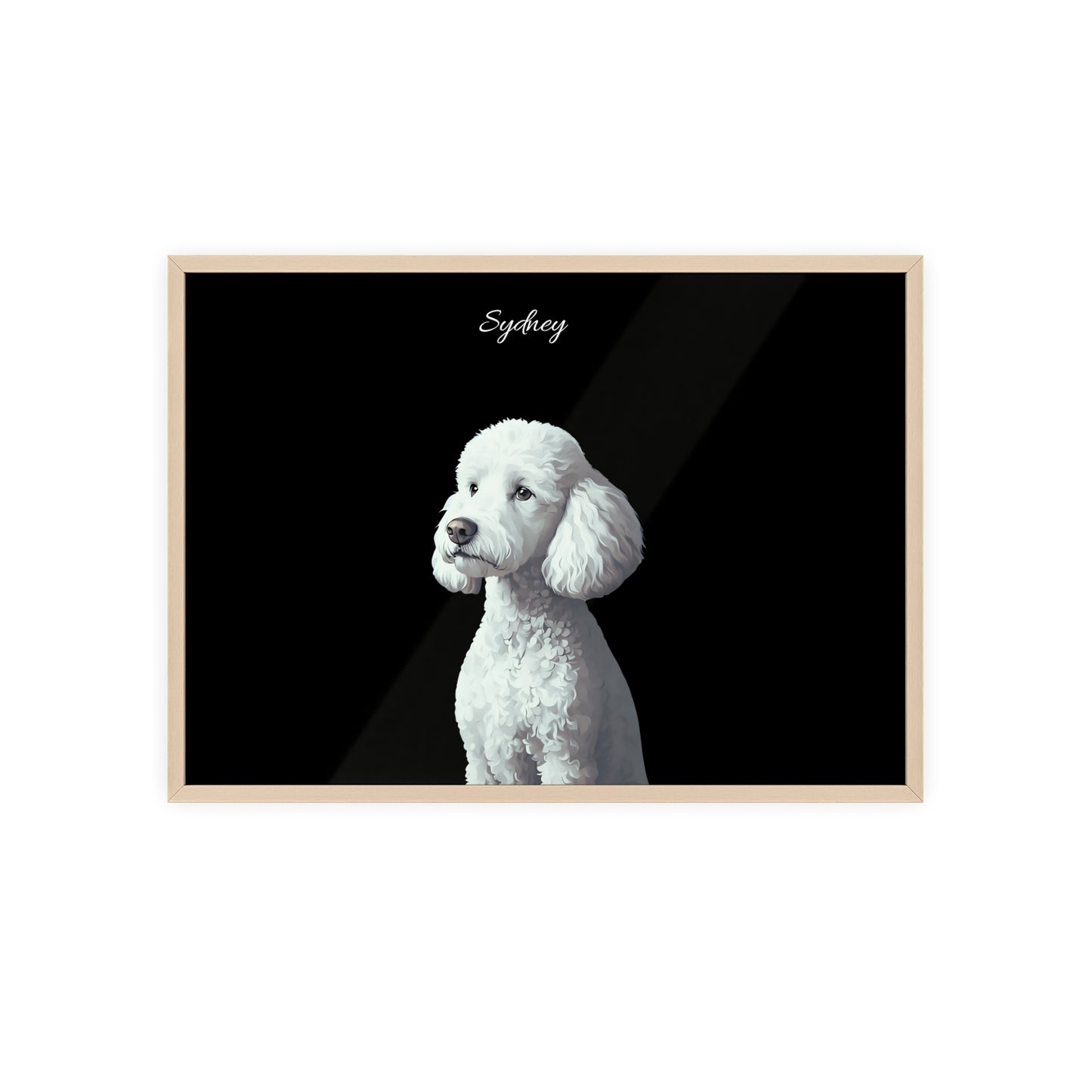 Custom Water Paint Pet Poster