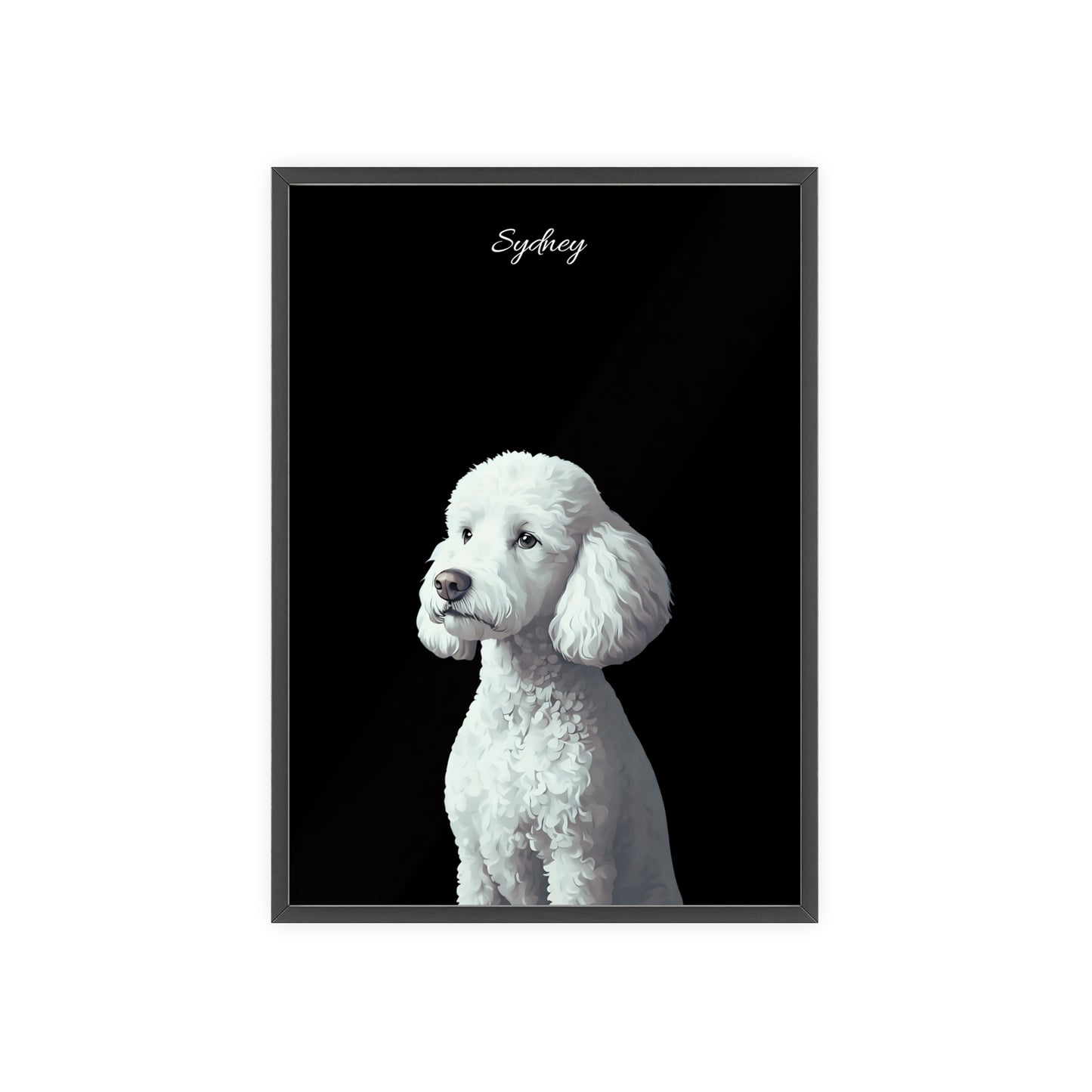 Custom Water Paint Pet Poster