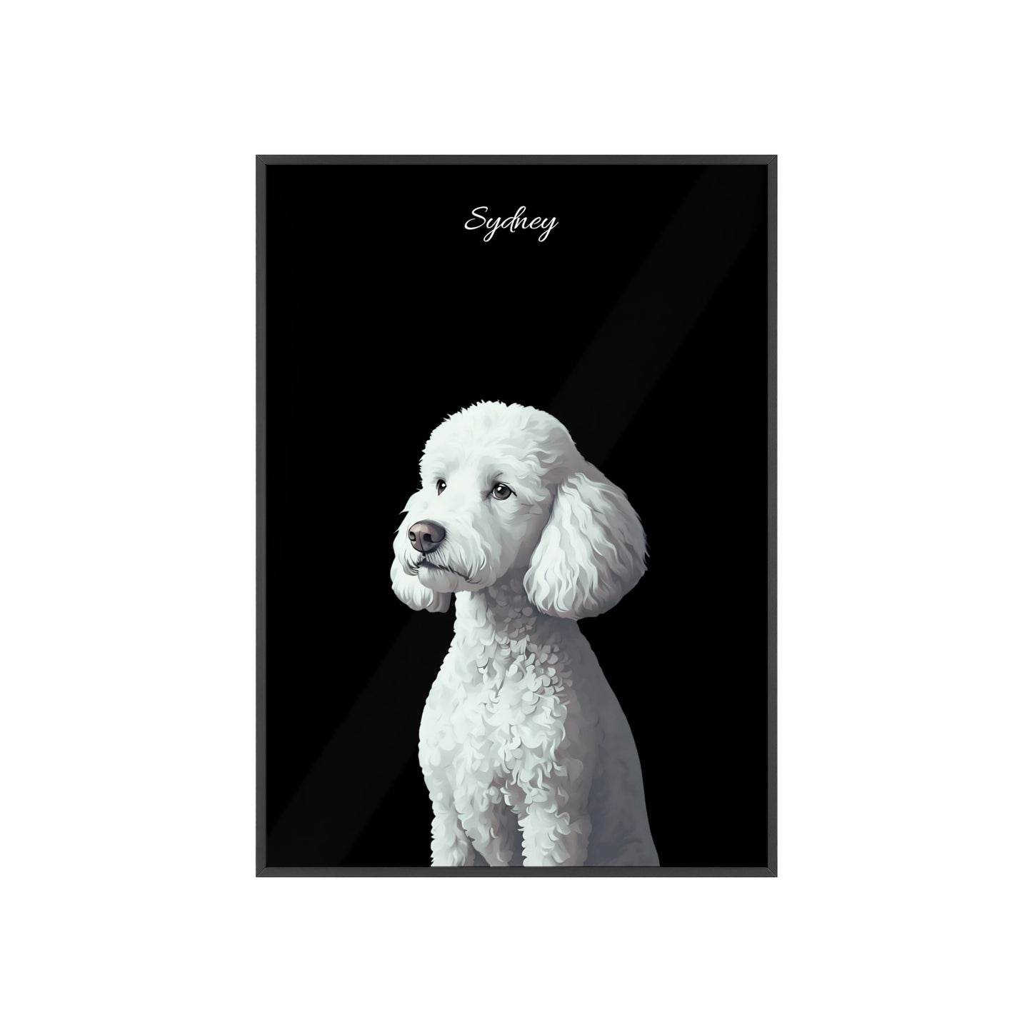 Custom Water Paint Pet Poster