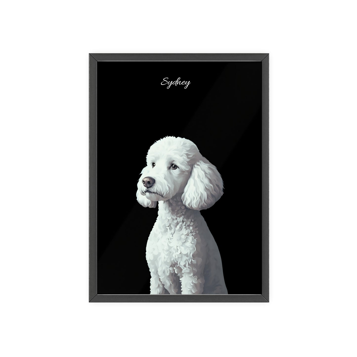 Custom Water Paint Pet Poster