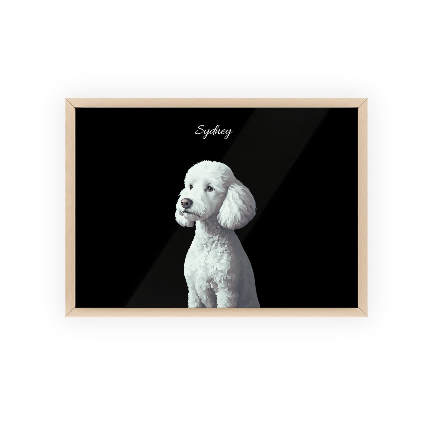 Custom Water Paint Pet Poster