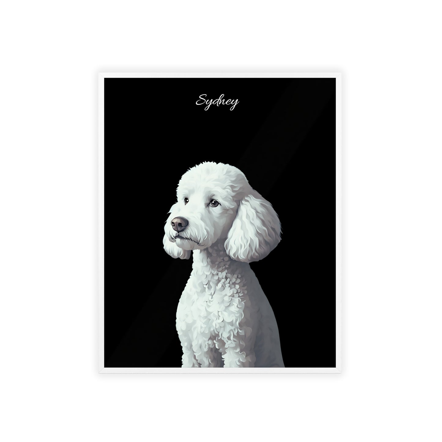 Custom Water Paint Pet Poster