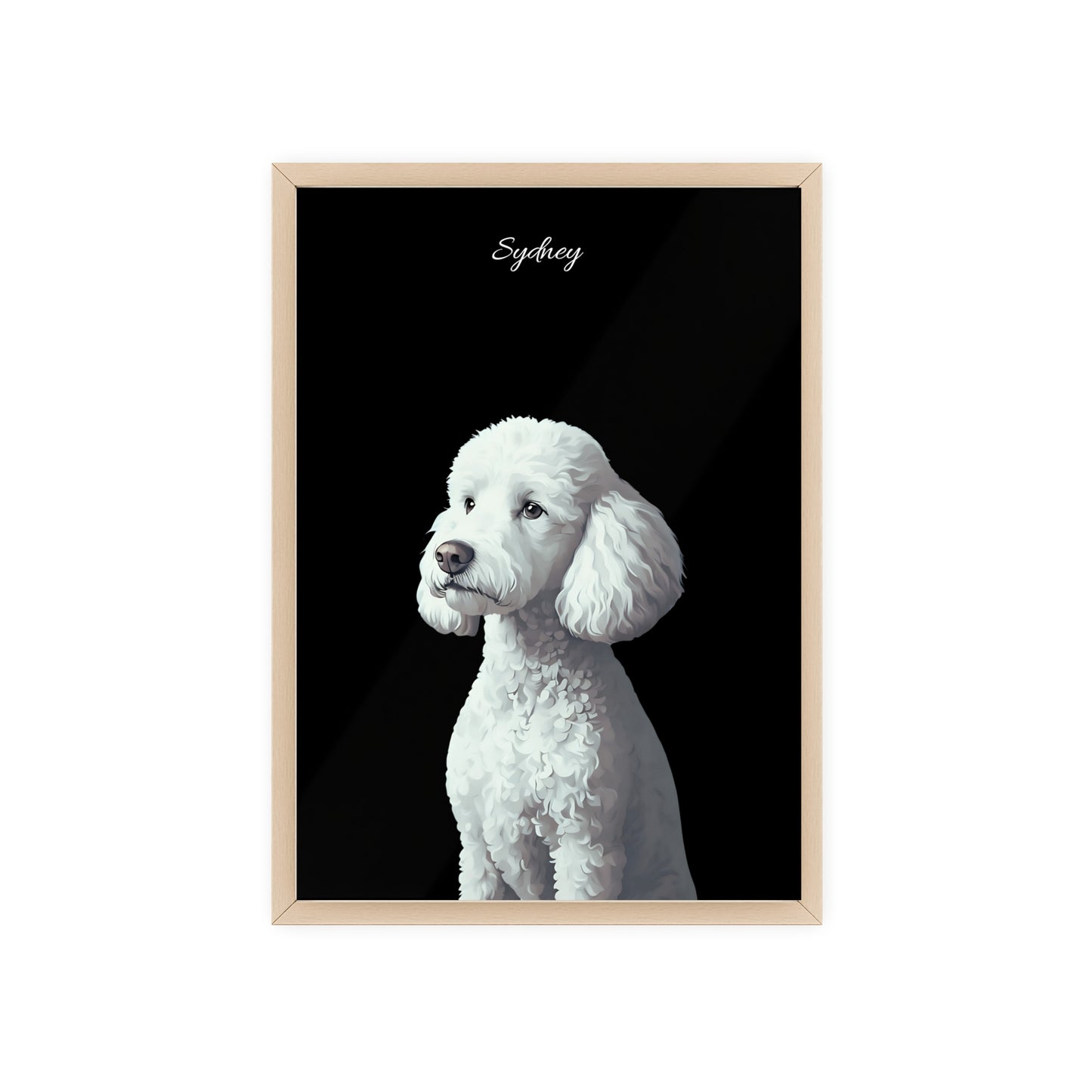 Custom Water Paint Pet Poster