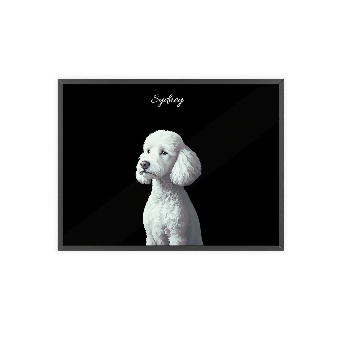 Custom Water Paint Pet Poster
