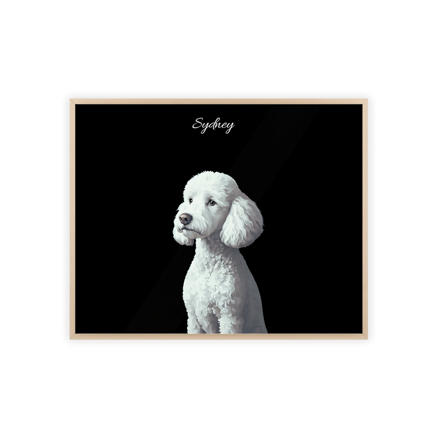 Custom Water Paint Pet Poster