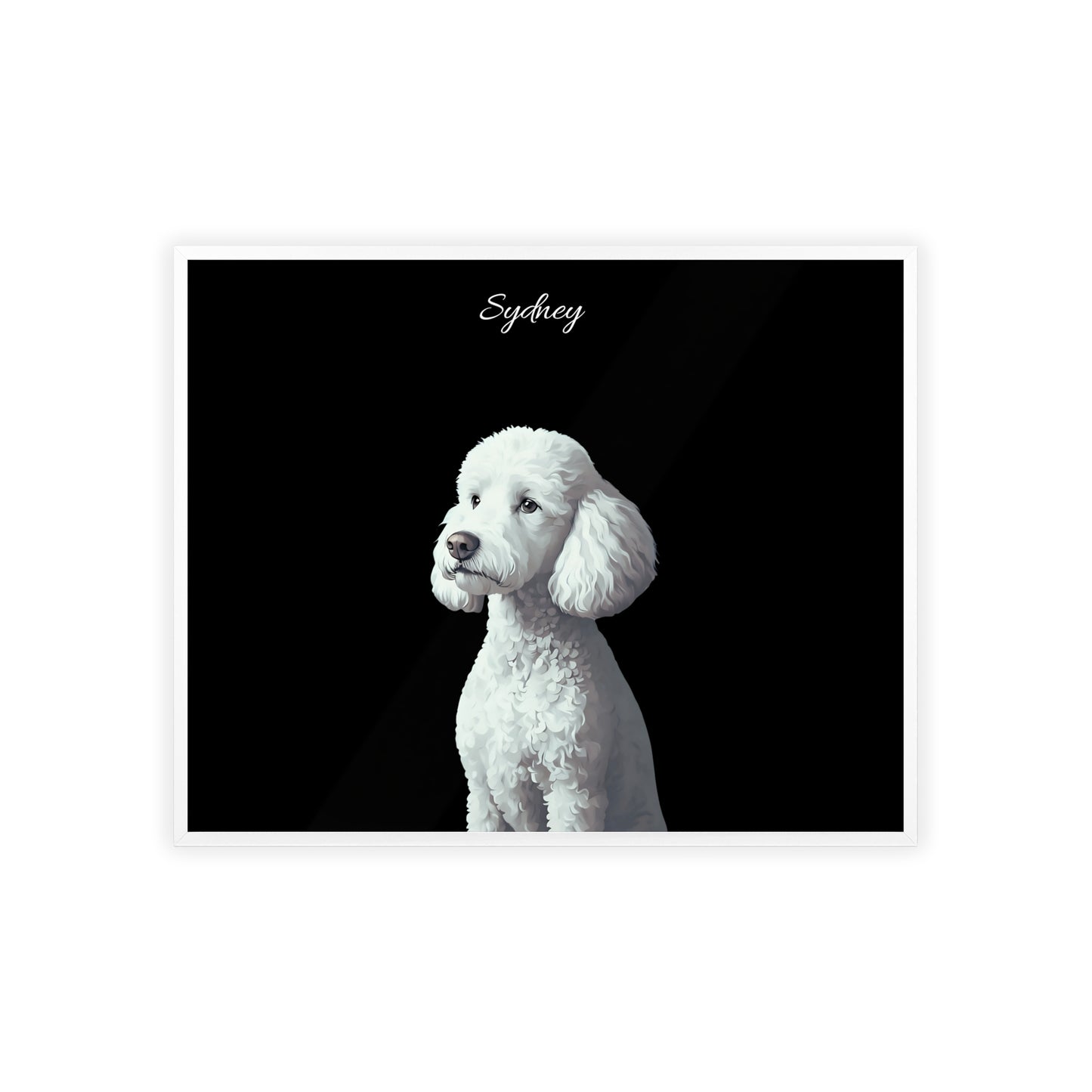 Custom Water Paint Pet Poster