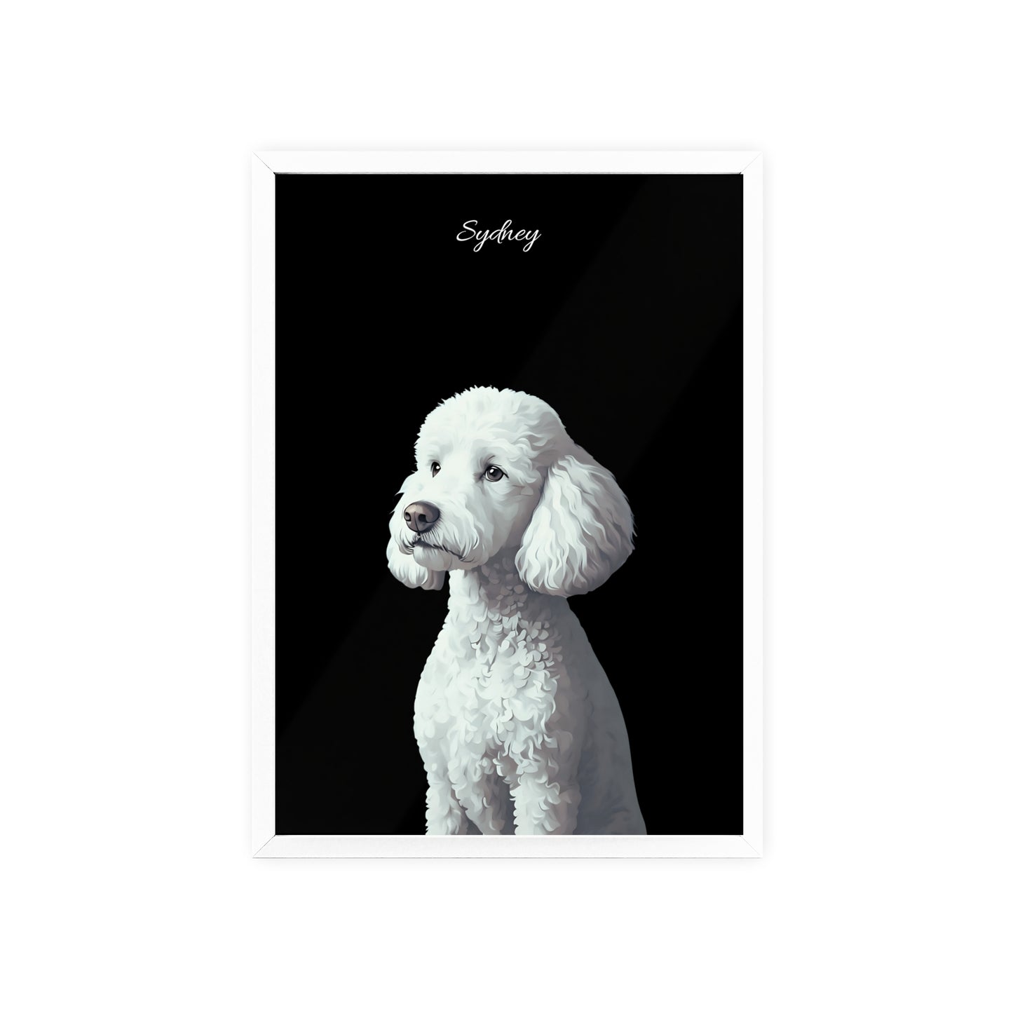 Custom Water Paint Pet Poster