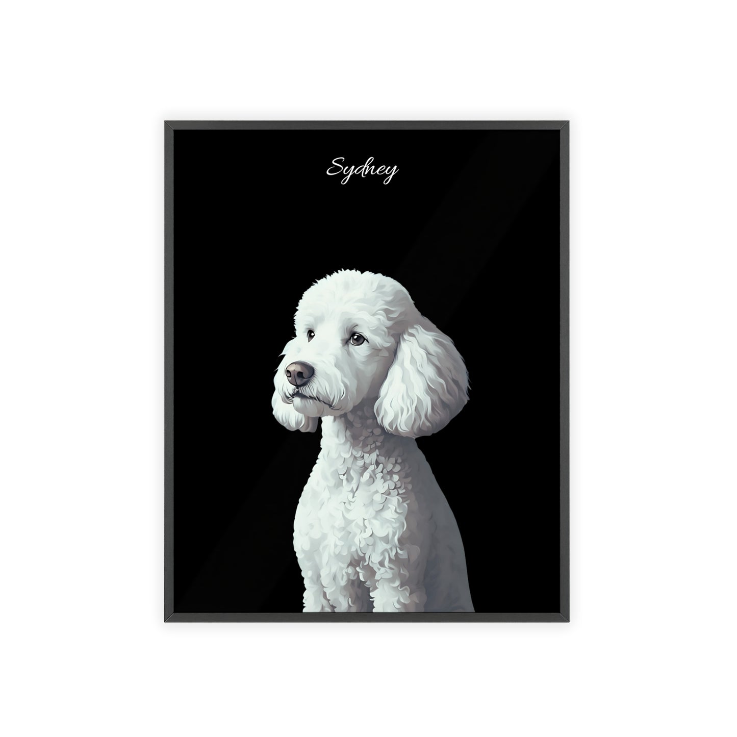Custom Water Paint Pet Poster