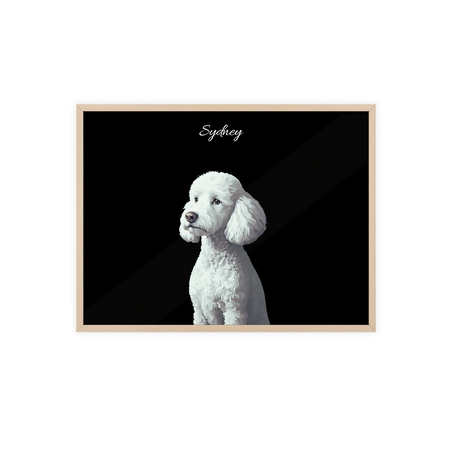 Custom Water Paint Pet Poster
