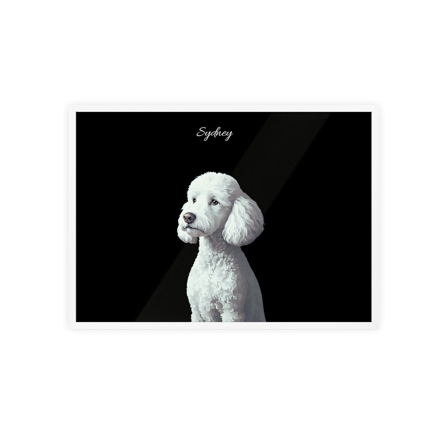 Custom Water Paint Pet Poster