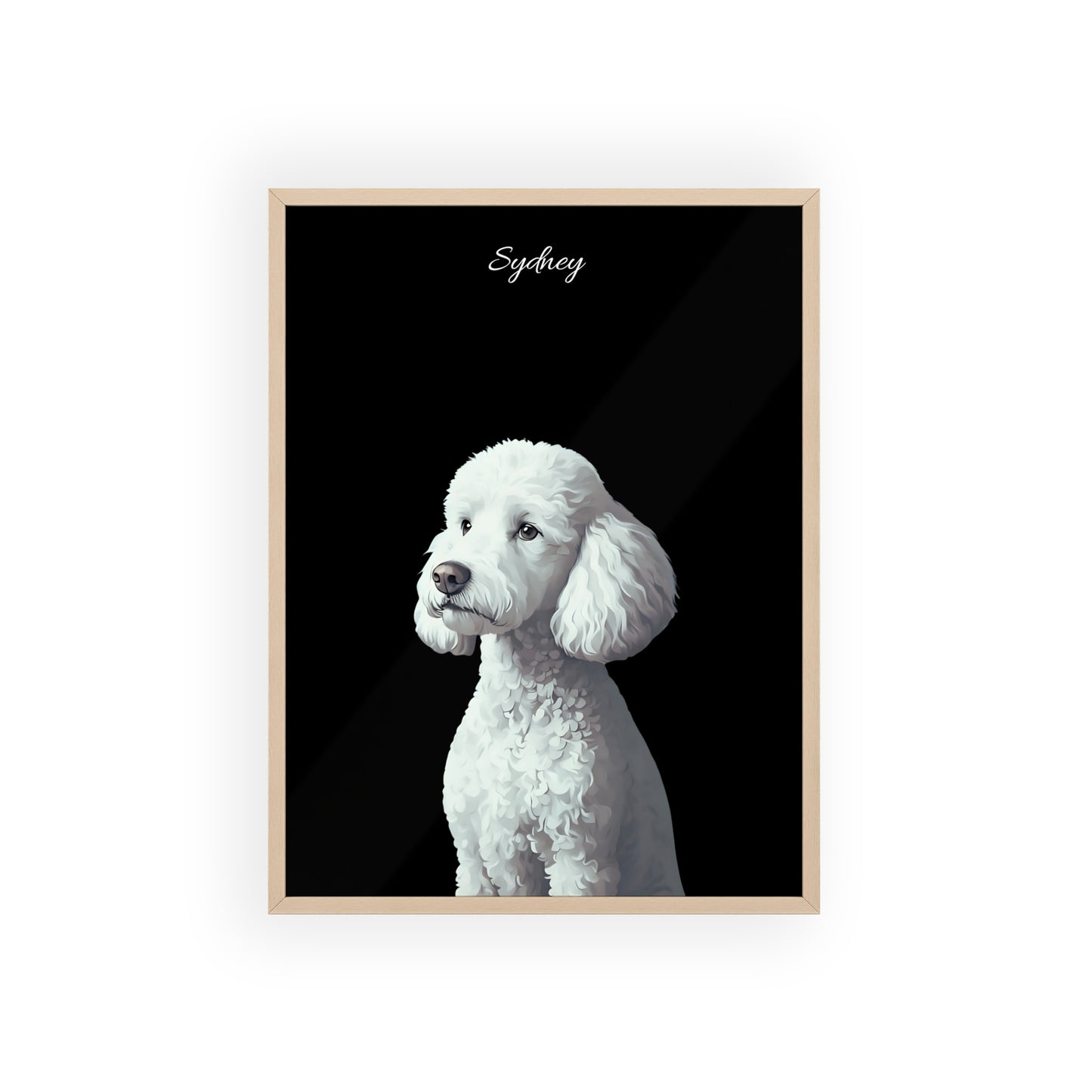 Custom Water Paint Pet Poster