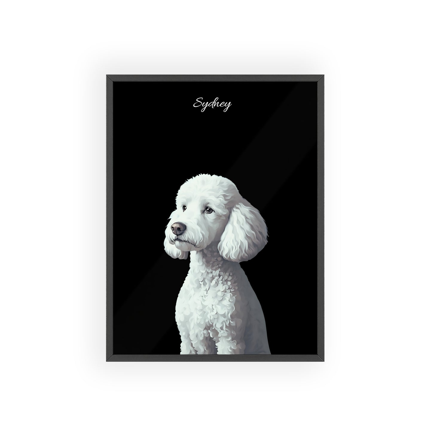 Custom Water Paint Pet Poster