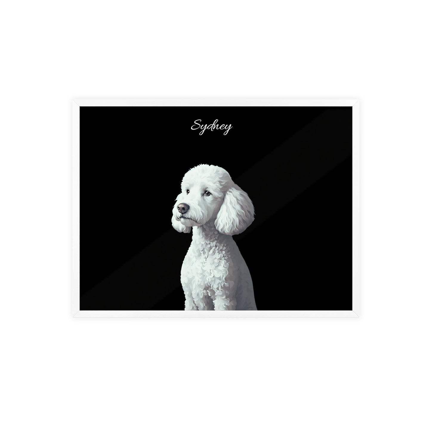 Custom Water Paint Pet Poster
