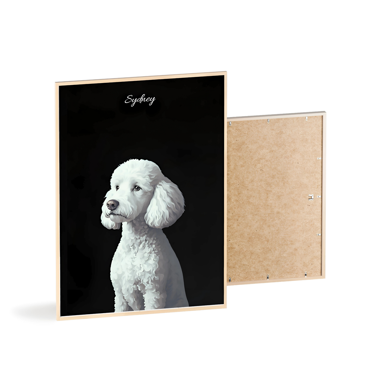 Custom Water Paint Pet Poster