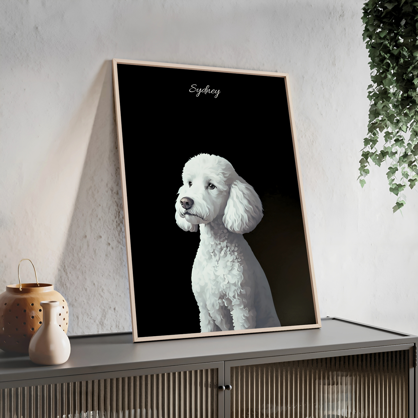 Custom Water Paint Pet Poster