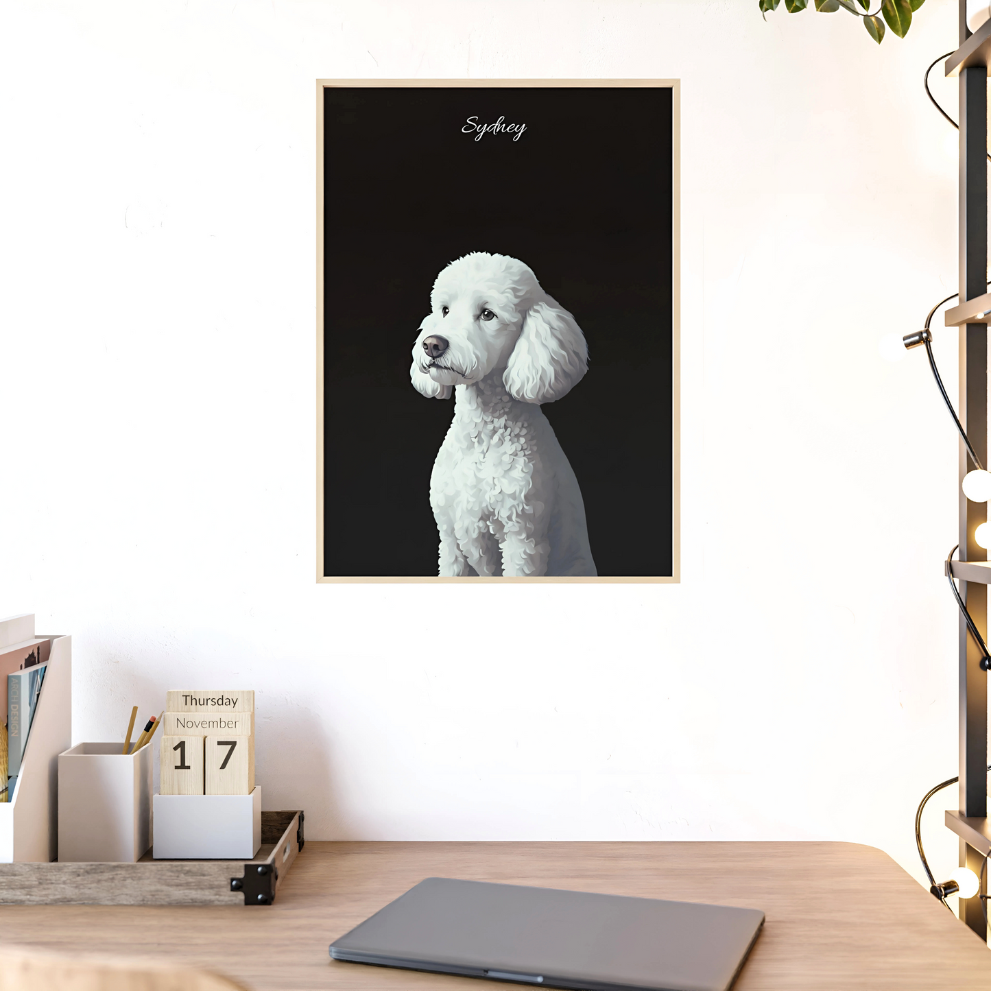 Custom Water Paint Pet Poster